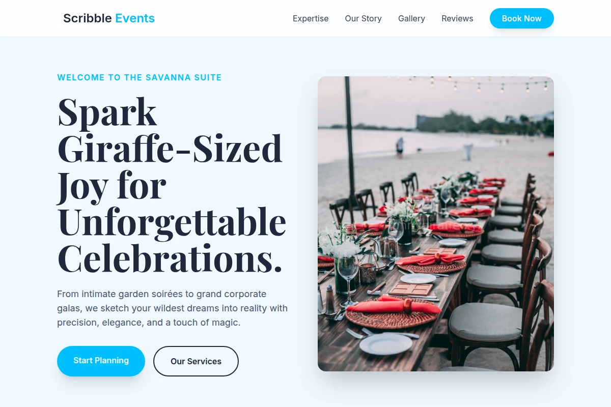 Scribble Event Planning