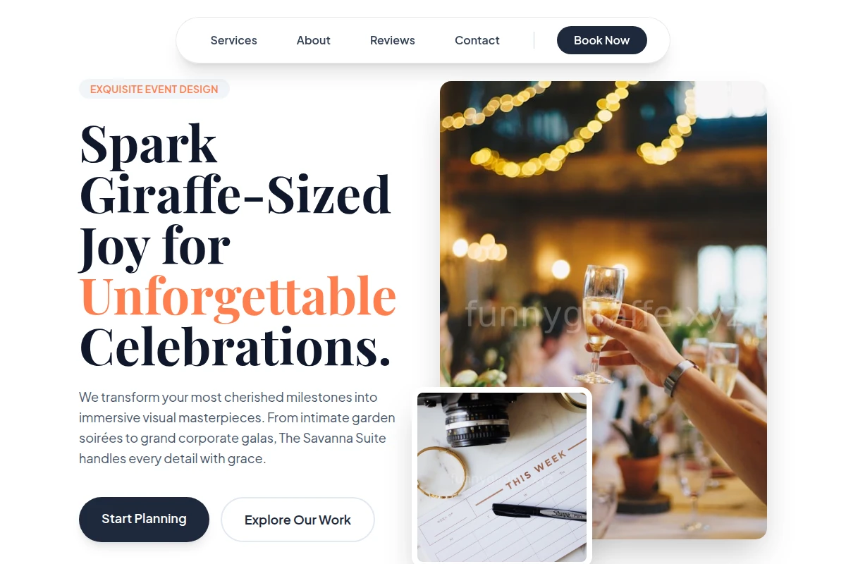 Abstract Event Planning