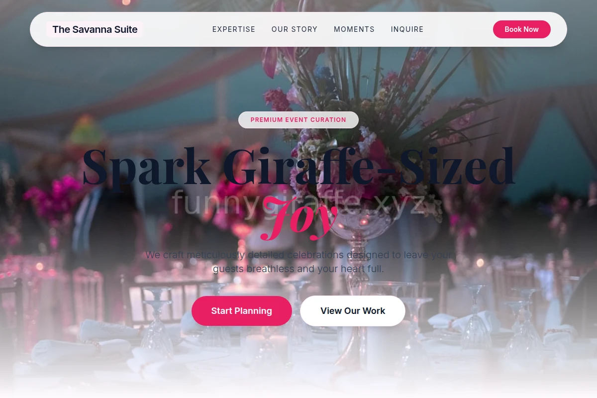 Bubble Event Planning