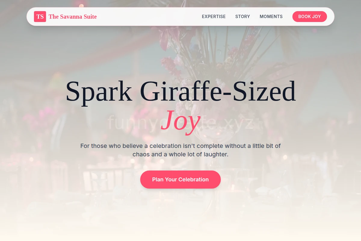 Laughter Event Planning