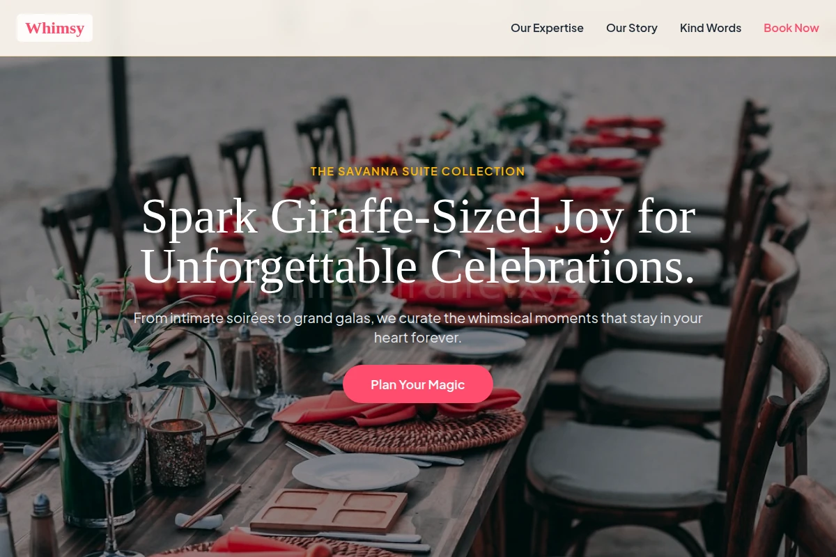 Whimsy Event Planning