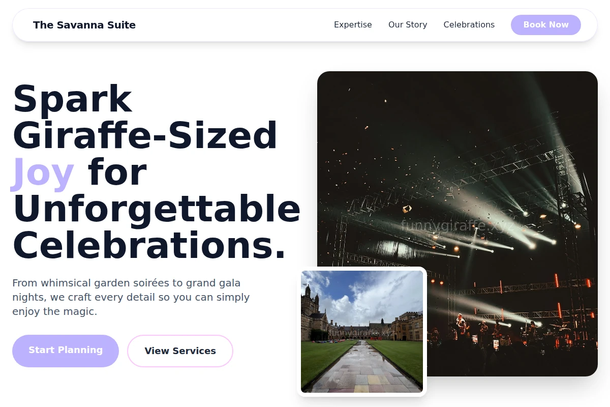 Abstract Party Planner