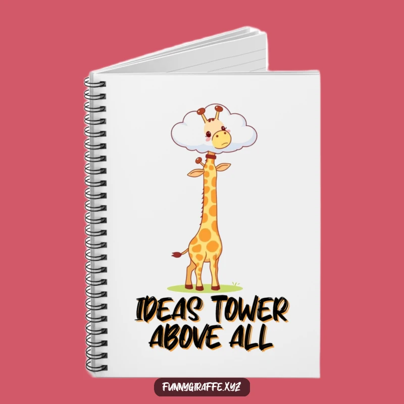 Funny Kawaii Giraffe Notebook: Journal Your Funny Dreams